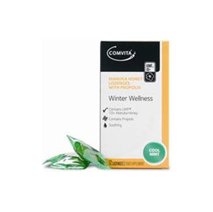 Picture of Comvita Propolis Lozenges Coolmint 12  Lozenges 